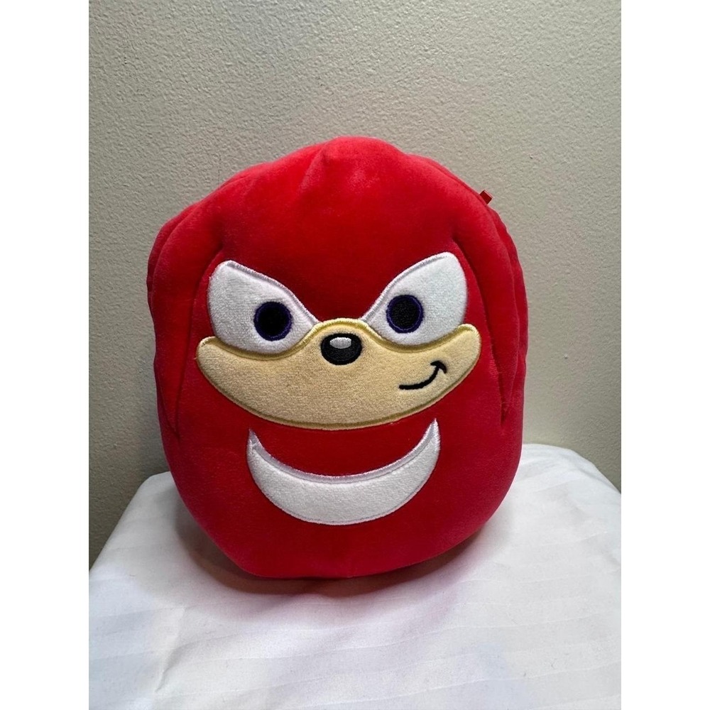 Squishmallows Sonic the Hedgehog Knuckles the Echidna Red Plush 8 Inch SEGA
